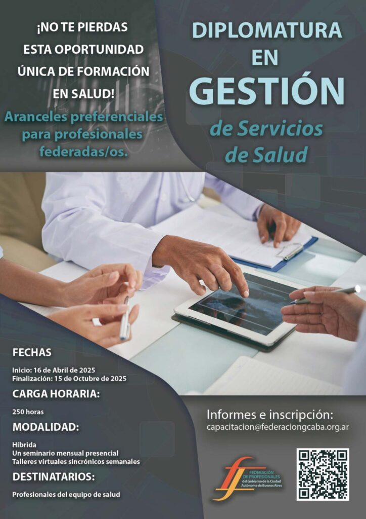 Diplomatura en Gestión de Servicios de Salud